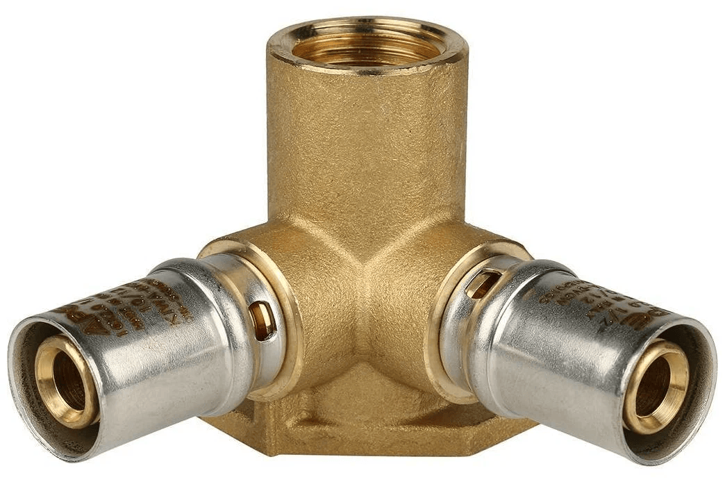 Пресс тройник с креплением