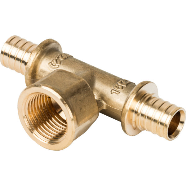 Тройник аксиальный с внутренней резьбой