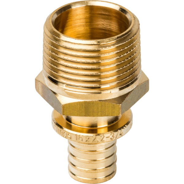 Аксиальная муфта 16x3/4 с наружной резьбой STOUT