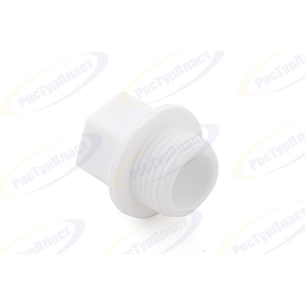 Заглушка PP-R с наружной резьбой 1 РосТурПласт