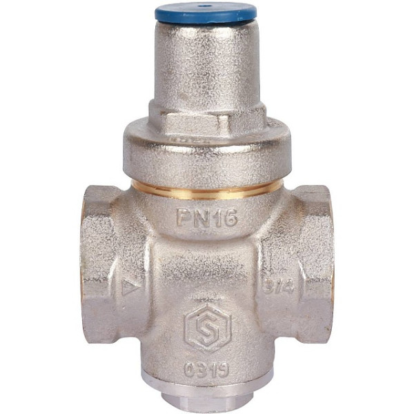 Редуктор давления 3/4 вн/вн PN16 без подключения манометра STOUT