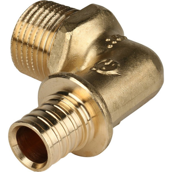 Аксиальный угол 16x1/2 с наружной резьбой STOUT