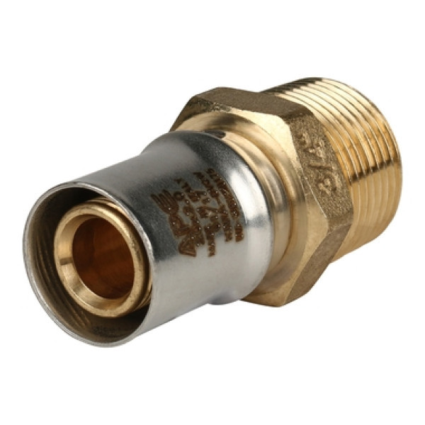 Пресс муфта 20x3/4 с наружной резьбой ApE