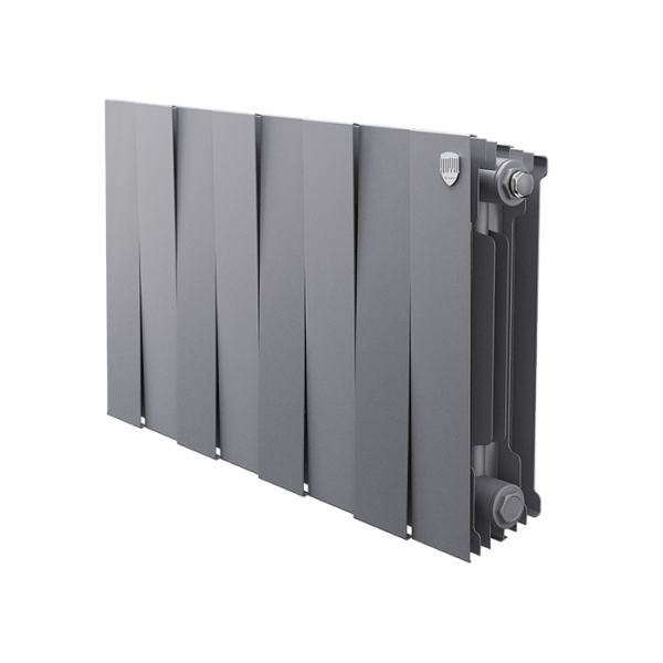 Радиатор Royal Thermo PianoForte 300 Silver Satin 8 секций