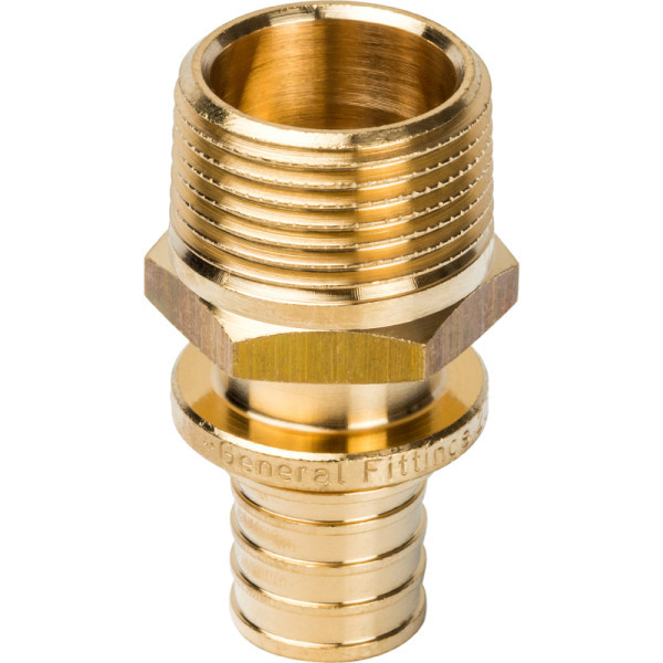 Аксиальная муфта 20x3/4 с наружной резьбой STOUT