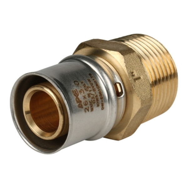 Пресс муфта 26x1 с наружной резьбой ApE