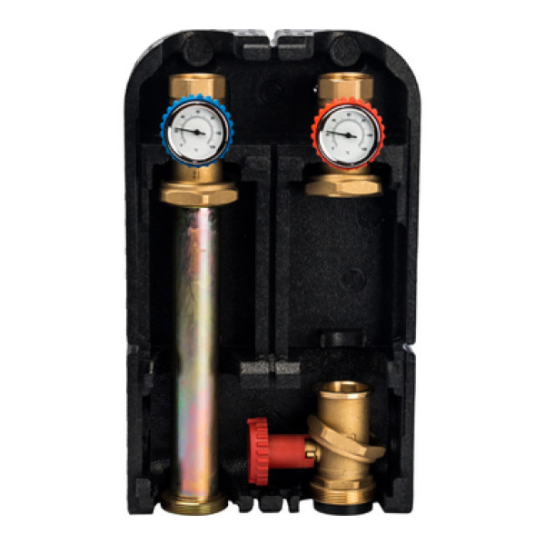 Насосная группа с прямым контуром 1 1/4" без насоса в теплоизоляции, 42 kW STOUT