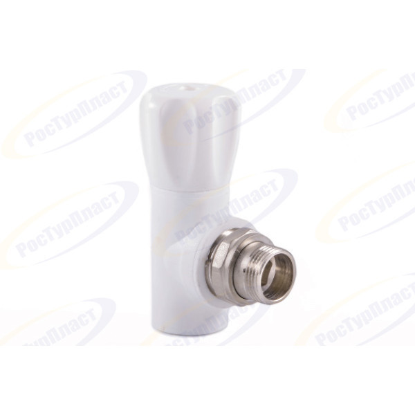 Вентиль для радиатора PP-R 20x1/2 угловой РосТурПласт