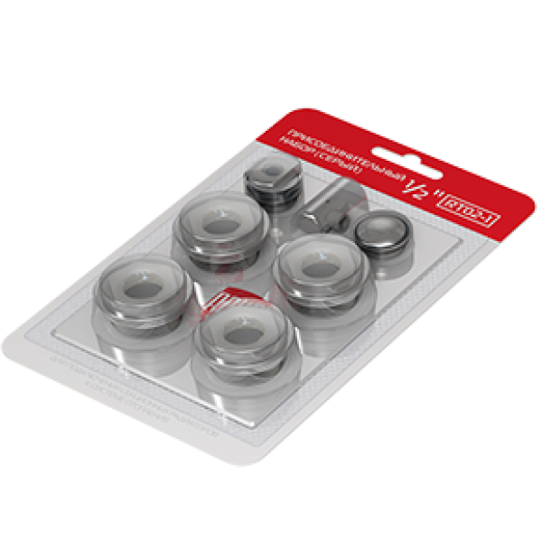 Монтажный комплект для радиаторов отопления Royal Thermo 3/4" серебристый