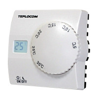 Комнатный термостат TEPLOCOM TS-2AA/8A проводной БАСТИОН
