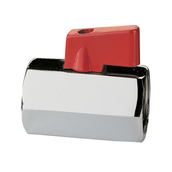 Кран шаровой латунный мини 3/8" ITAP (резьба внутренняя/внутренняя)