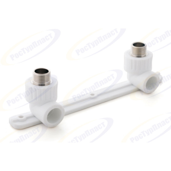 Планка под смеситель PP-R 20x1/2 с наружной резьбой