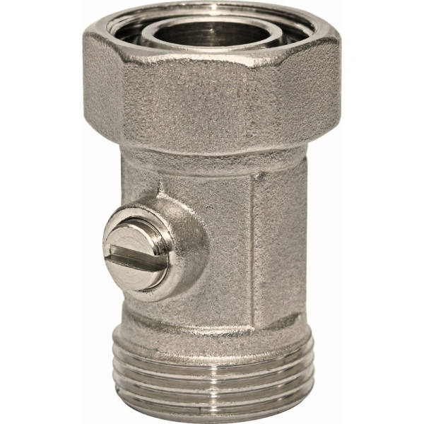 Узел нижнего подключения для радиатора прямой раздельный 3/4 STOUT