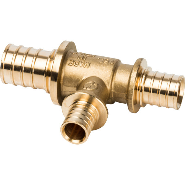 Аксиальный тройник 25x16x20 переходной STOUT