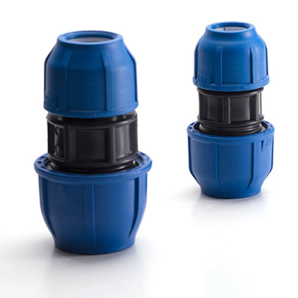 Муфта компрессионная 25x20 соединительная переходная РосТурПласт