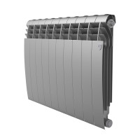 Радиатор Royal Thermo BILINER 500 Silver Satin 8 секций