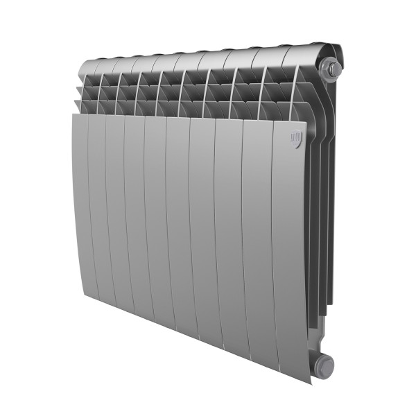 Радиатор Royal Thermo BILINER 500 Silver Satin 8 секций