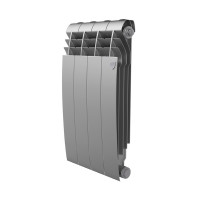Радиатор Royal Thermo BILINER 500 Silver Satin 4 секции