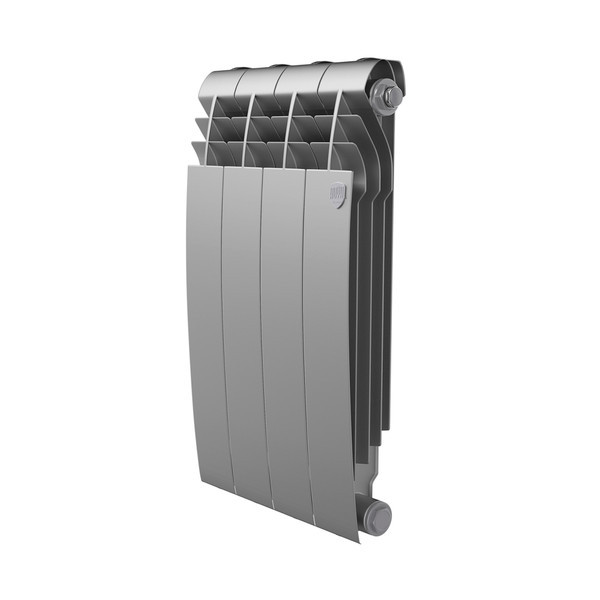 Радиатор Royal Thermo BILINER 500 Silver Satin 4 секции Радиатор Royal Thermo BILINER 500 Silver Satin 4 секции