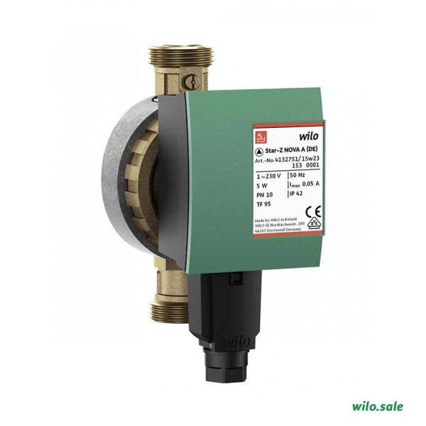 Насос Wilo Star-Z NOVA Ду 15 без гаек