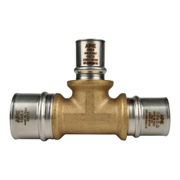 Пресс тройник 32x20x26 переходной ApE