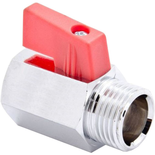 Кран шаровой латунный мини 3/8" ITAP (резьба внутренняя/наружная)