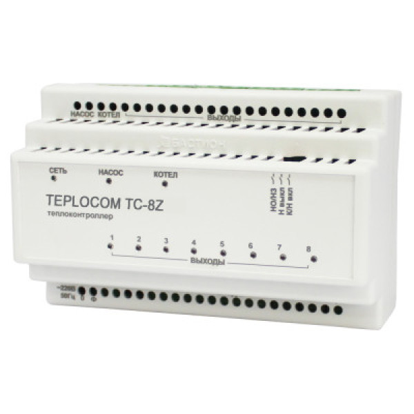 Теплоконтроллер TEPLOCOM TC-8Z БАСТИОН