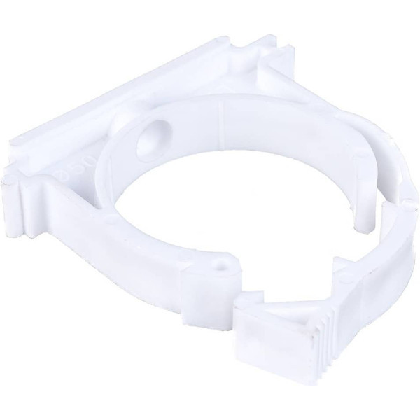 Хомут 110 канализационный РосТурПласт белый