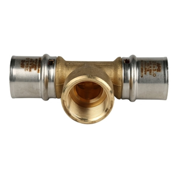 Пресс тройник 26x3/4x26 с внутренней резьбой ApE