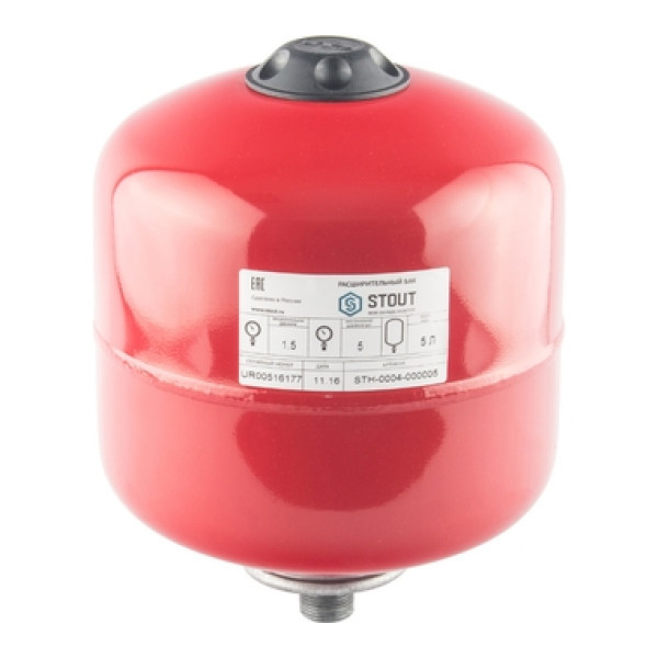 Расширительный бак 5 литров STOUT