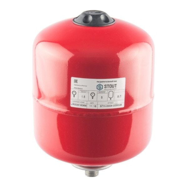 Расширительный бак 8 литров STOUT