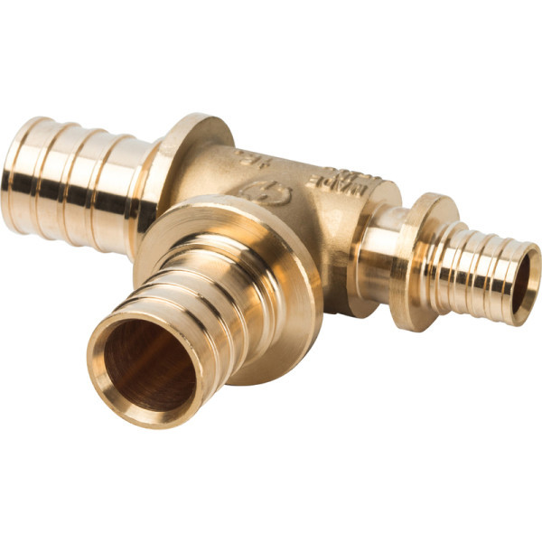 Аксиальный тройник 25x25x16 переходной STOUT