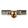 Пресс тройник 16x1/2x16 с наружной резьбой ApE