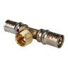 Пресс тройник 16x1/2x16 с наружной резьбой ApE