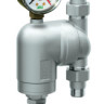 Фильтр с поворотным соединением, 3/4", НР-НР, 300 мкм, с манометром, Tmax: 95 °С, 25 бар FAR