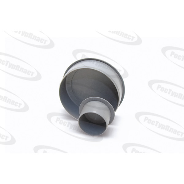 Заглушка 40 канализационная РосТурПласт серая