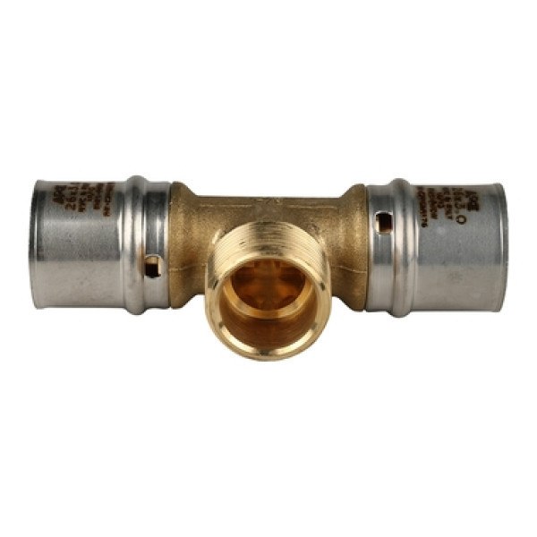 Пресс тройник 26x3/4x26 с наружной резьбой ApE