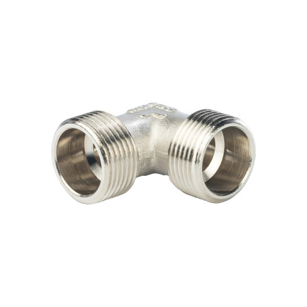 Латунный уголок 1/2 с наружной резьбой STOUT