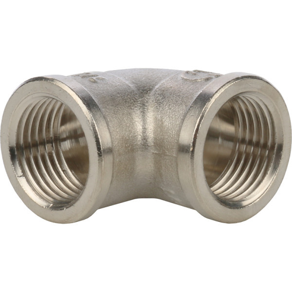 Латунный уголок 1/2 с внутренней резьбой STOUT