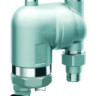 Фильтр с поворотным соединением, 1/2", НР-НР, 100 мкм, с магнитной вставкой, под манометр, Tmax: 95 °С, 25 бар FAR