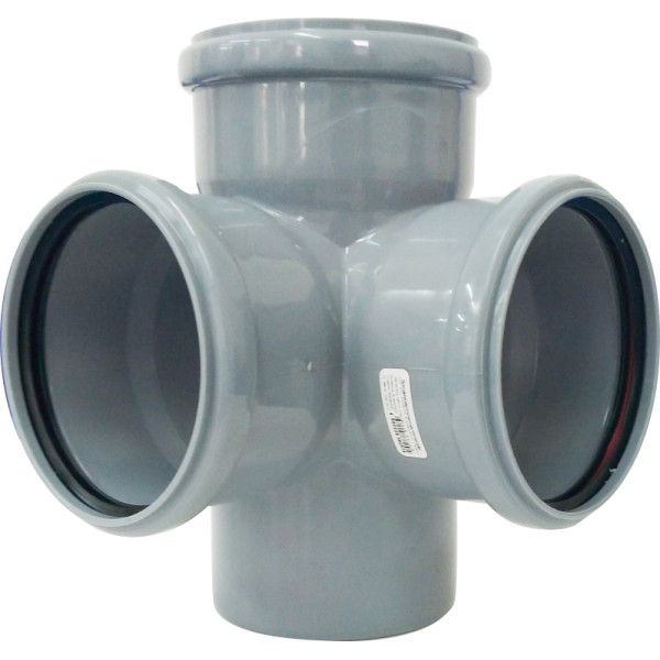 Крестовина двухплоскостная 110x110/90°x110 (вперед) РосТурПласт