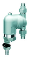 Фильтр с поворотным соединением, 3/4", НР-НР, 100 мкм, с магнитной вставкой, под манометр, Tmax: 95 °С, 25 бар FAR