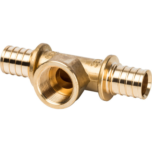 Аксиальный тройник 32x1x32 с внутренней резьбой STOUT