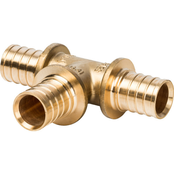 Аксиальный тройник 32x32x32 равнопроходной STOUT