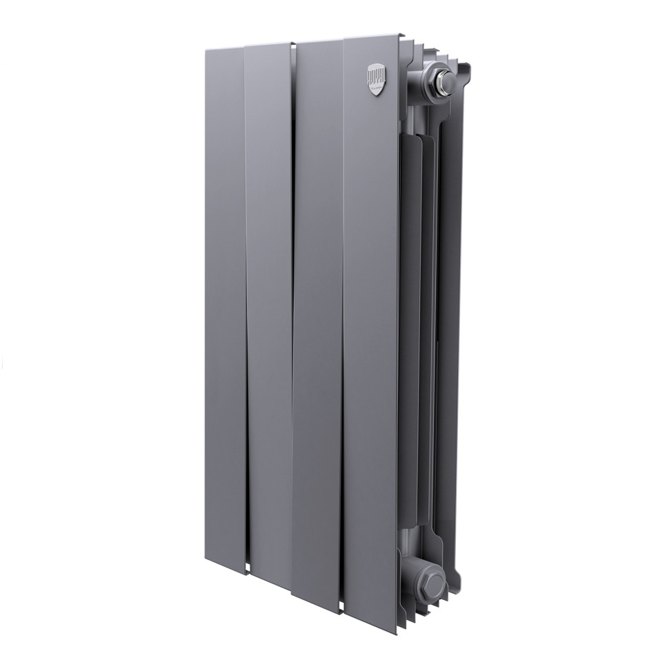 Радиатор Royal Thermo PianoForte 500 Silver Satin 4 секции Радиатор Royal Thermo PianoForte 500 Silver Satin 4 секции