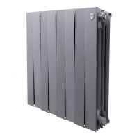 Радиатор Royal Thermo PianoForte 500 Silver Satin 8 секций