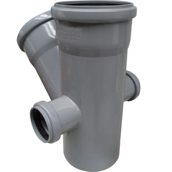 Крестовина двухплоскостная 110x110/45°x50x50 (лев+прав) РосТурПласт