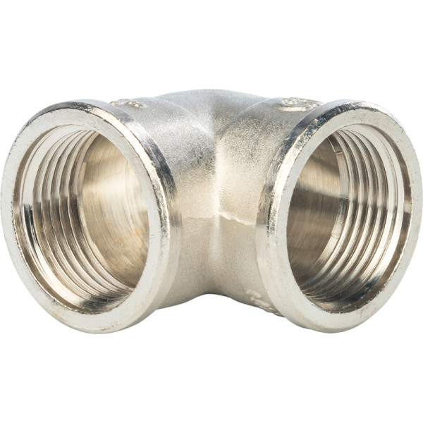 Латунный уголок 1 с внутренней резьбой STOUT