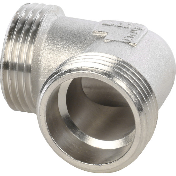 Латунный уголок 1 с наружной резьбой STOUT