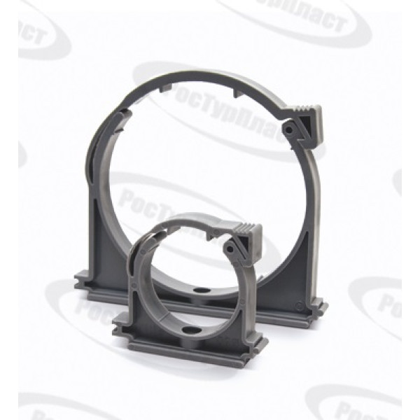 Хомут 50 канализационный РосТурПласт серый